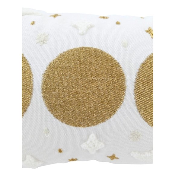 Martha Stewart Moon Phases Celestial Decorative Pillow 10" x 20" - Picture 3 of 8